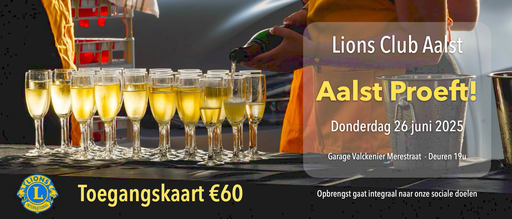 Aalst Proeft Inkom Ticket 2025